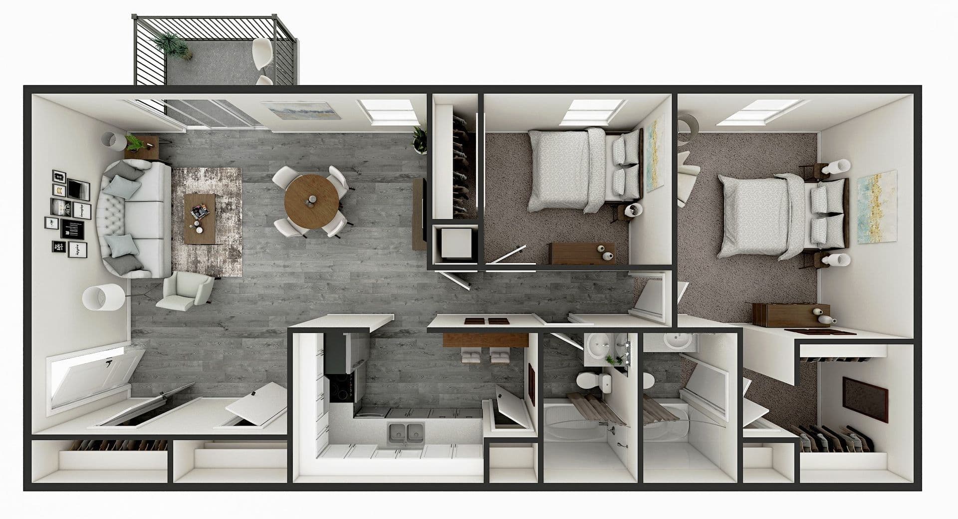 Indianapolis Apartment: 8002 Harcourt Rd