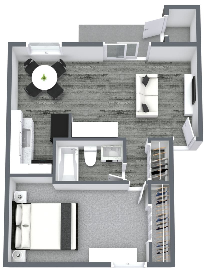Indianapolis Apartment: 5500 Pleasant Hill Circle