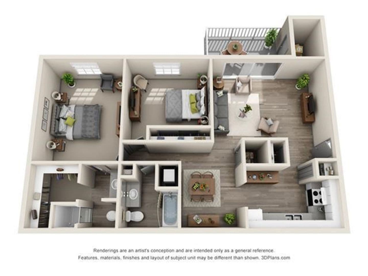 Indianapolis Apartment: 8444 Rothbury Dr