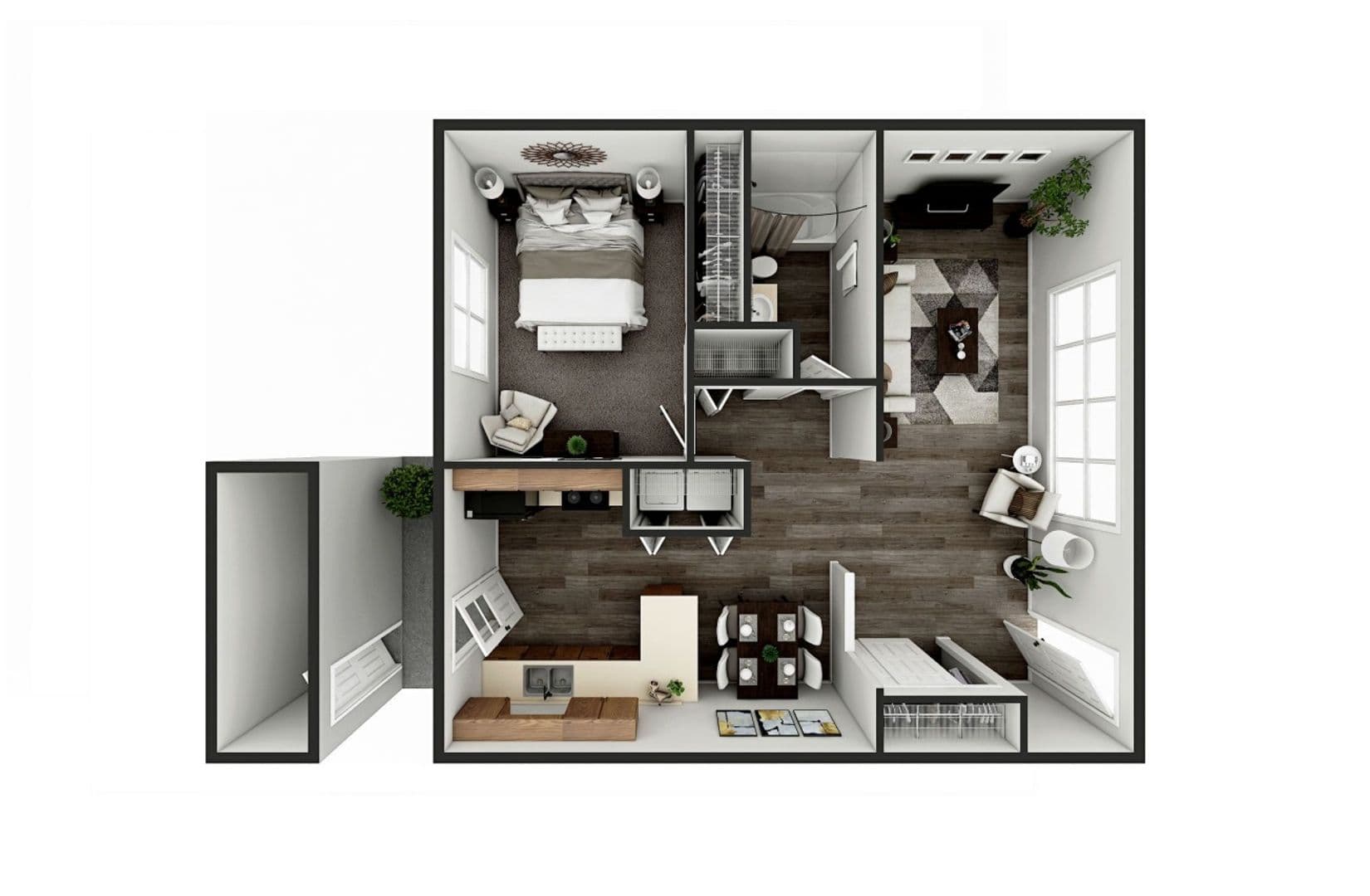 Ossian Apartment: 500 Countryside Drive