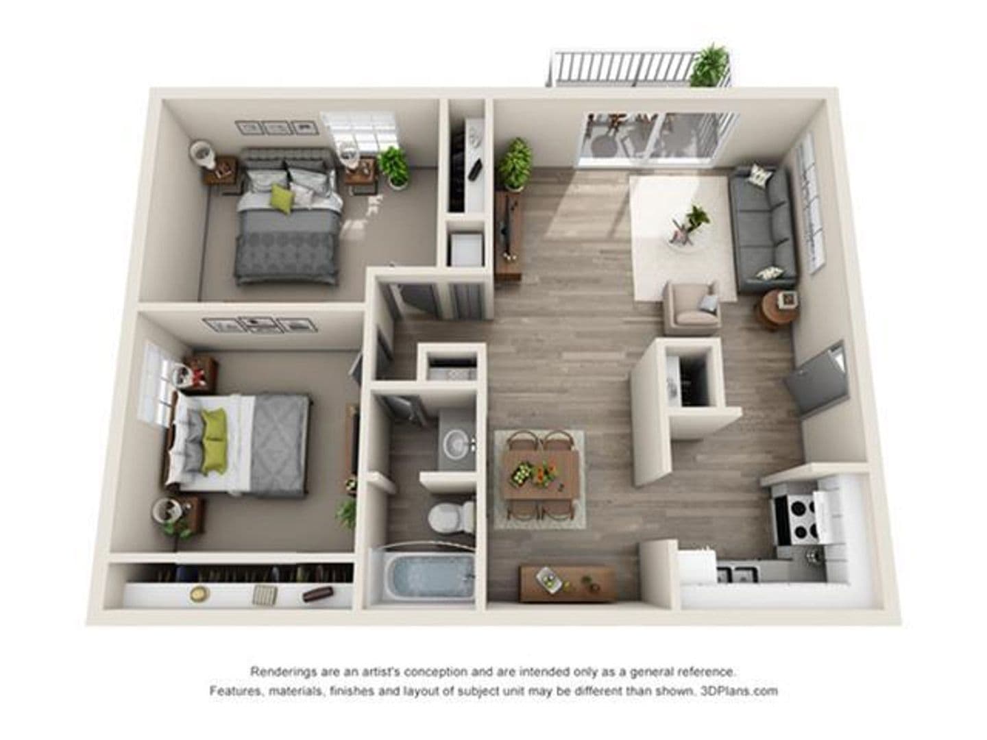 Indianapolis Apartment: 8444 Rothbury Dr