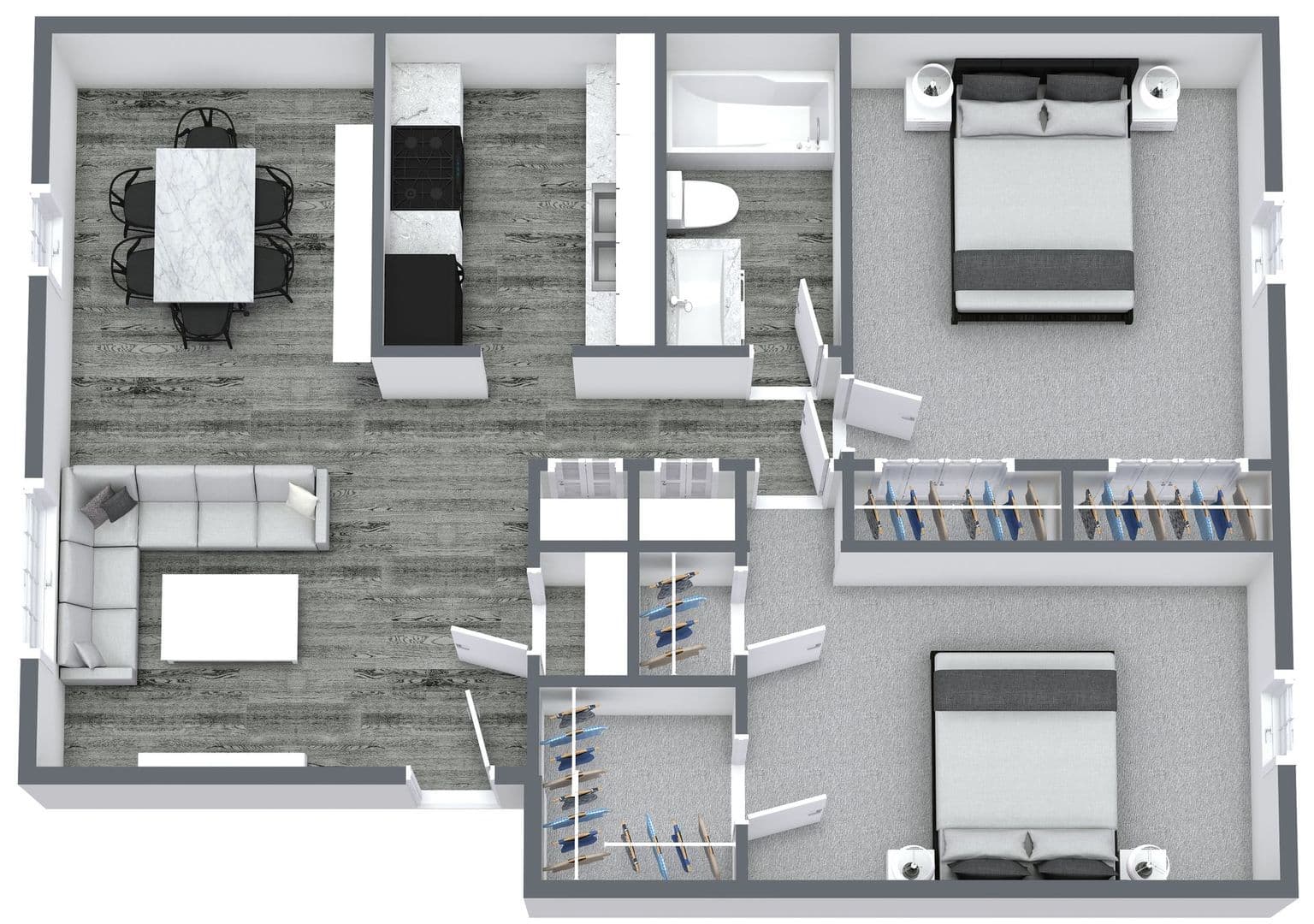 Indianapolis Apartment: 10101 E Montery Rd