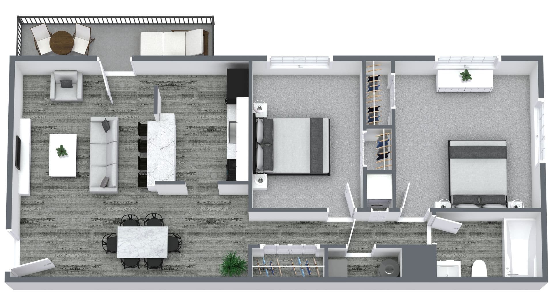 Indianapolis Apartment: 1366 N Arlington Ave