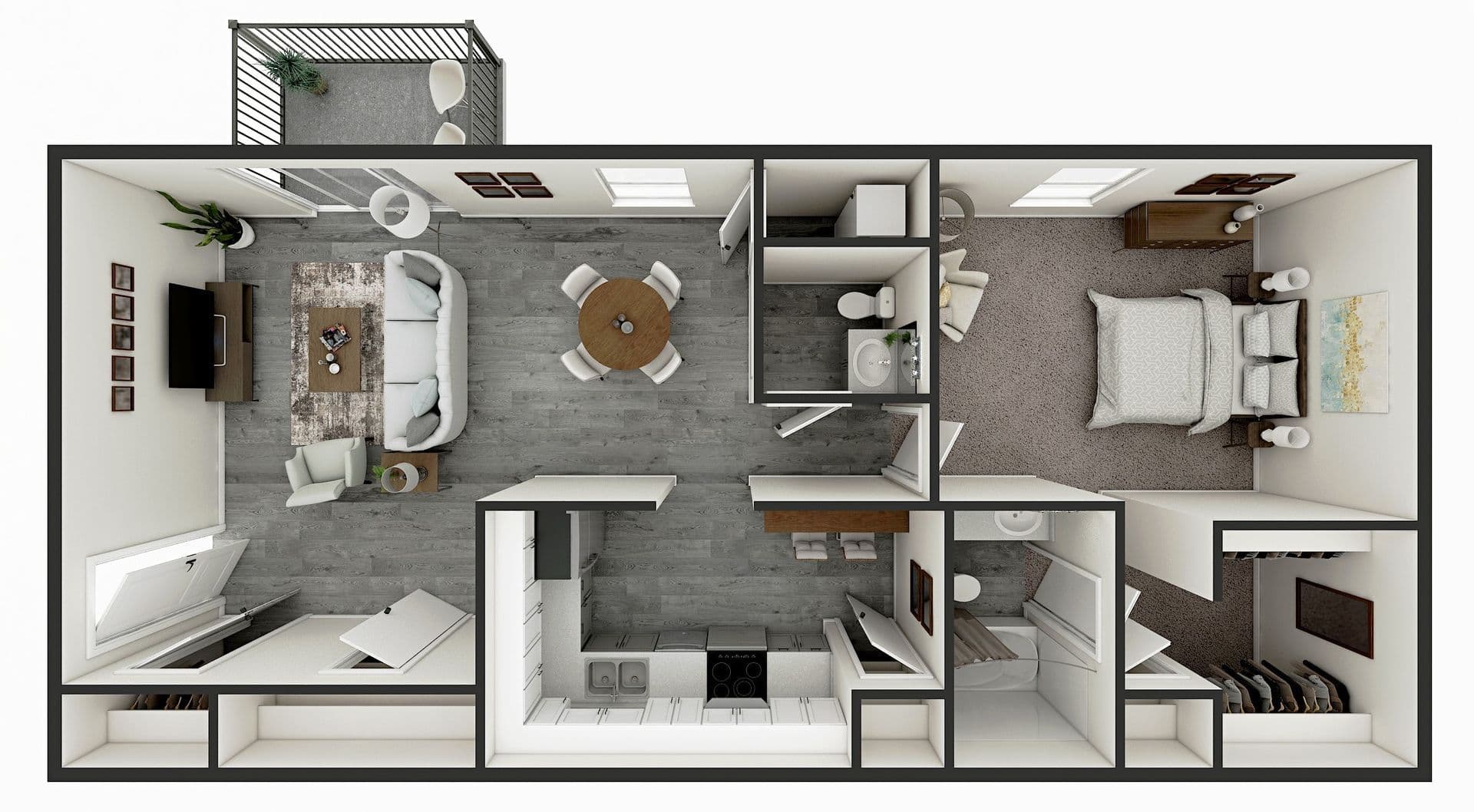 Indianapolis Apartment: 8002 Harcourt Rd