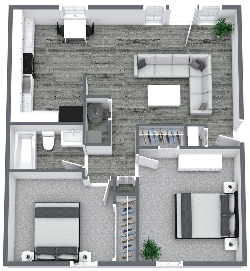 Indianapolis Apartment: 4555 N Arlington Ave