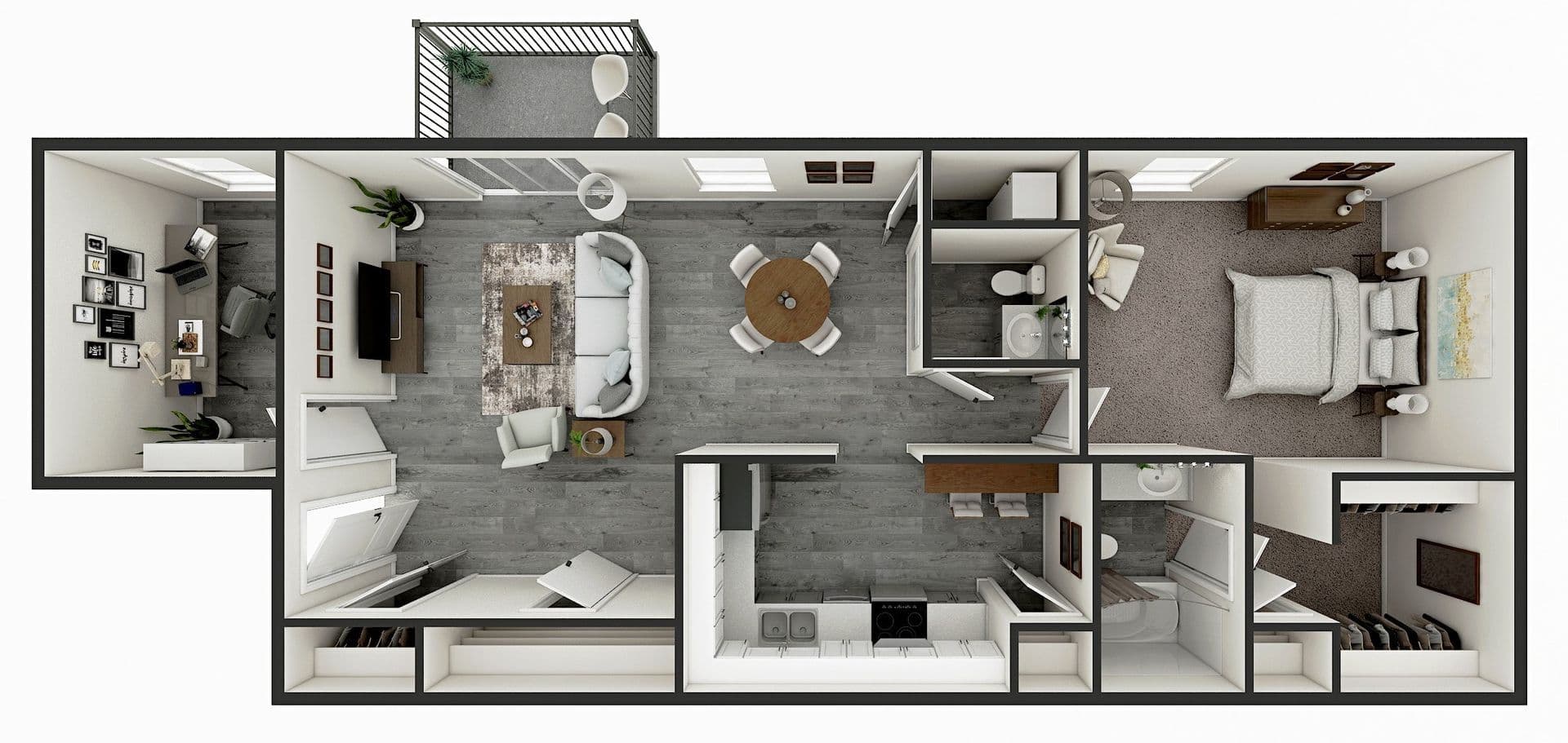 Indianapolis Apartment: 8002 Harcourt Rd