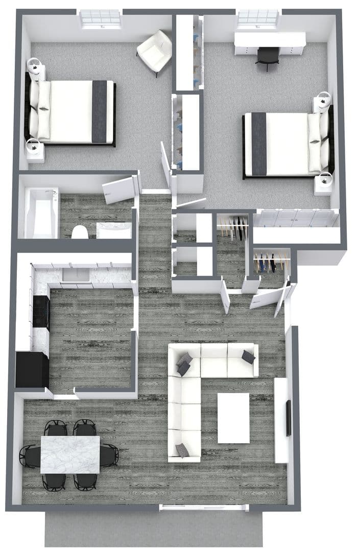 Indianapolis Apartment: 3417 N Rybolt Ave