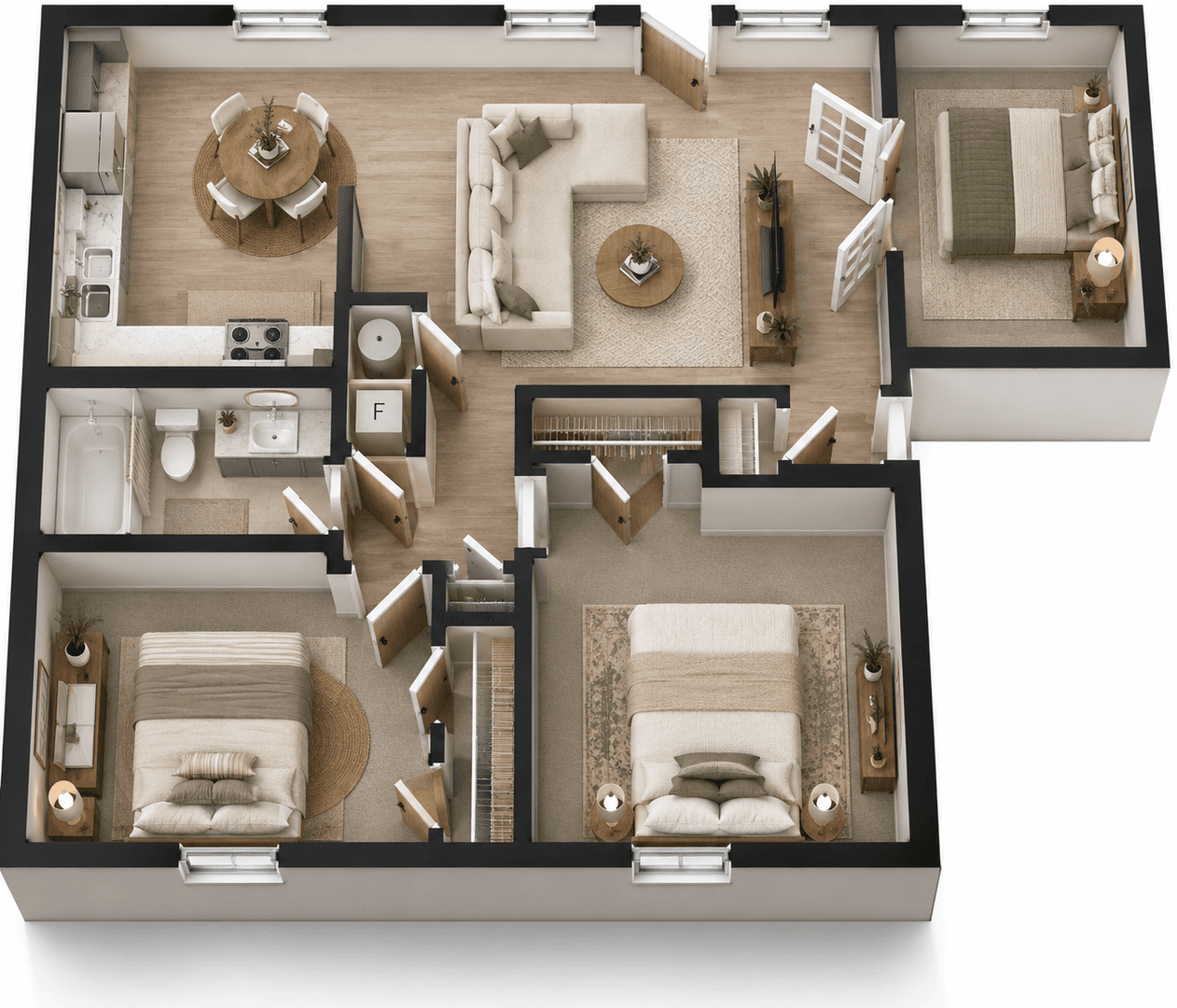Indianapolis Apartment: 4555 N Arlington Ave
