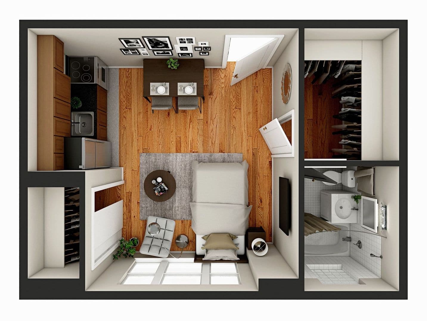 Chicago Apartment: 915 W Carmen Ave