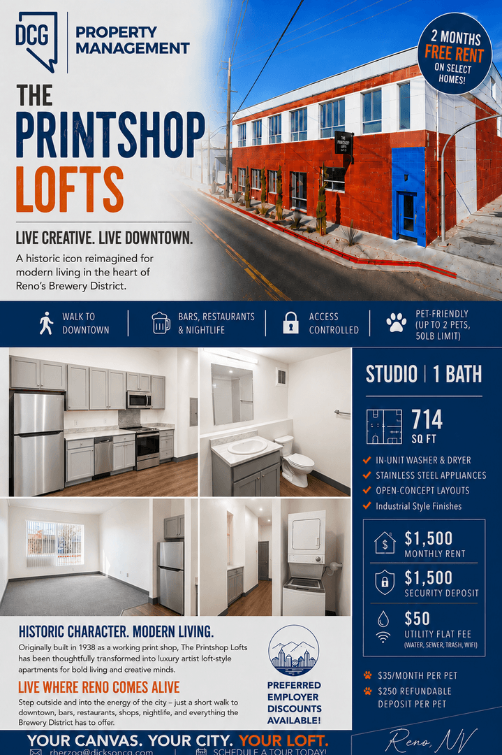 Reno Apartment: 420 Valley Road