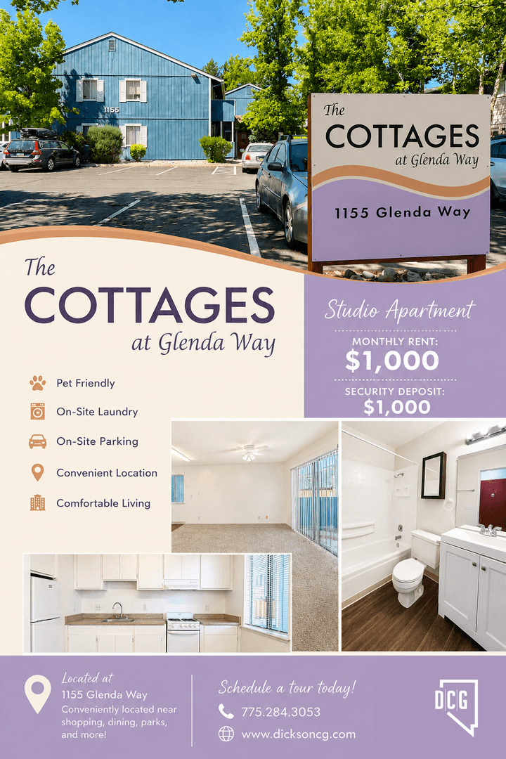 Reno Apartment: 1155 Glenda Way
