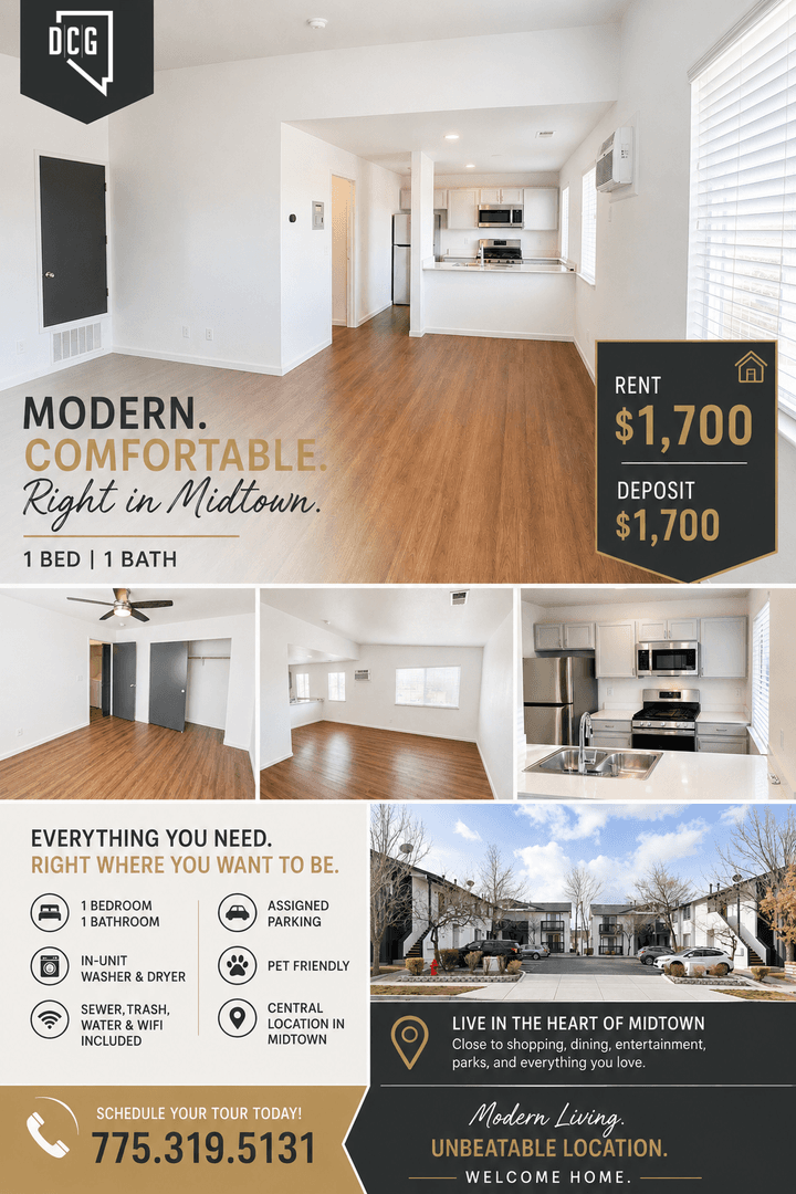 Reno Apartment: 80-90 Burns St