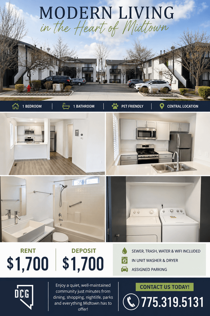 Reno Apartment: 80-90 Burns St