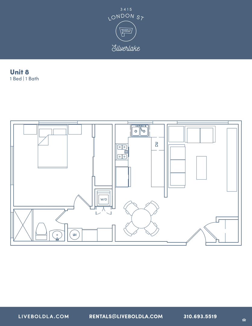 Los Angeles Apartment: 3415 London St
