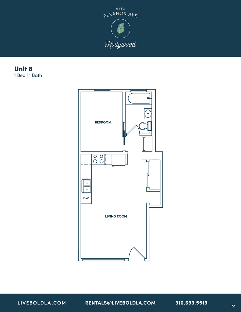 Los Angeles Apartment: 6133 Eleanor Ave