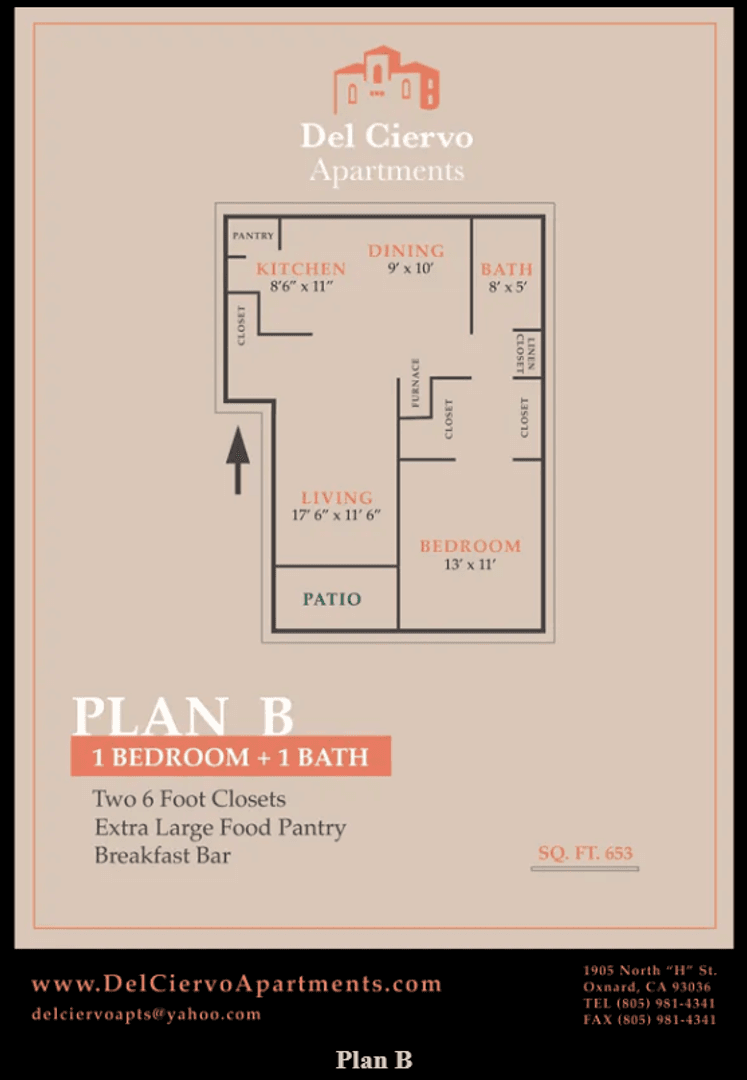 Oxnard Apartment: 1905 N. H Street