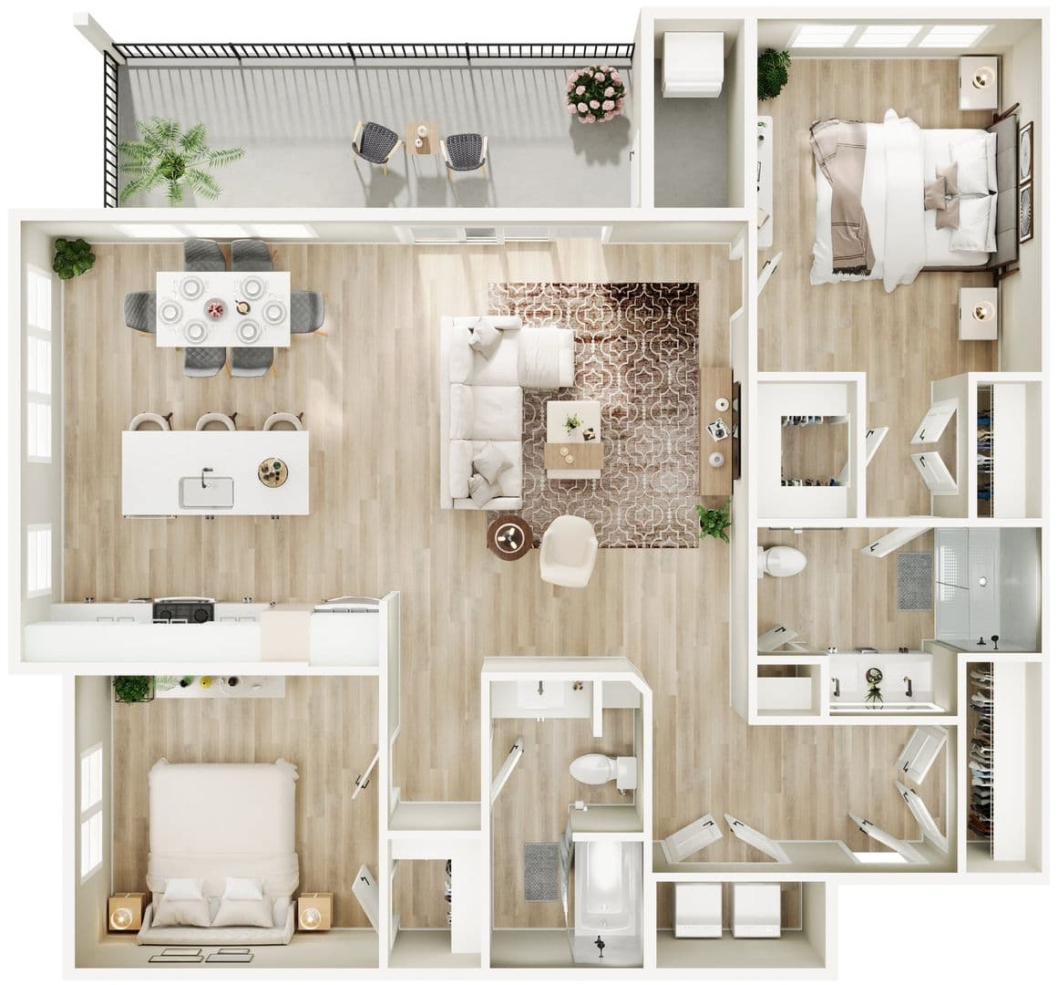 Mount Laurel Apartment: 1 Haddon Boulevard
