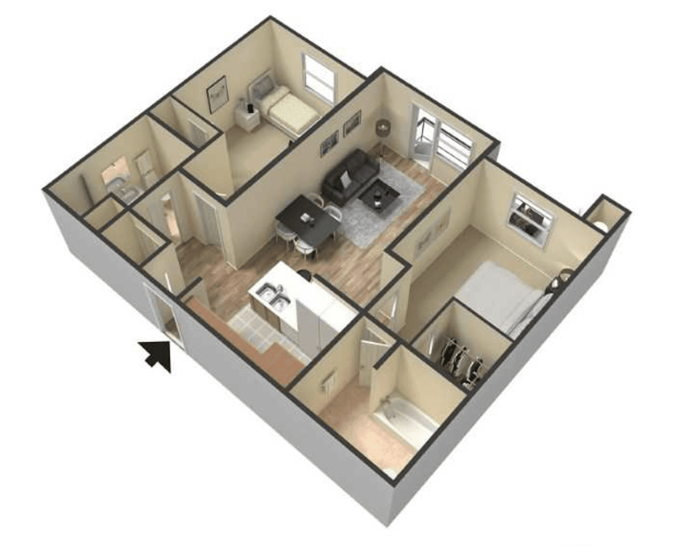 Myrtle Beach Apartment: 1500 Coastal Lane