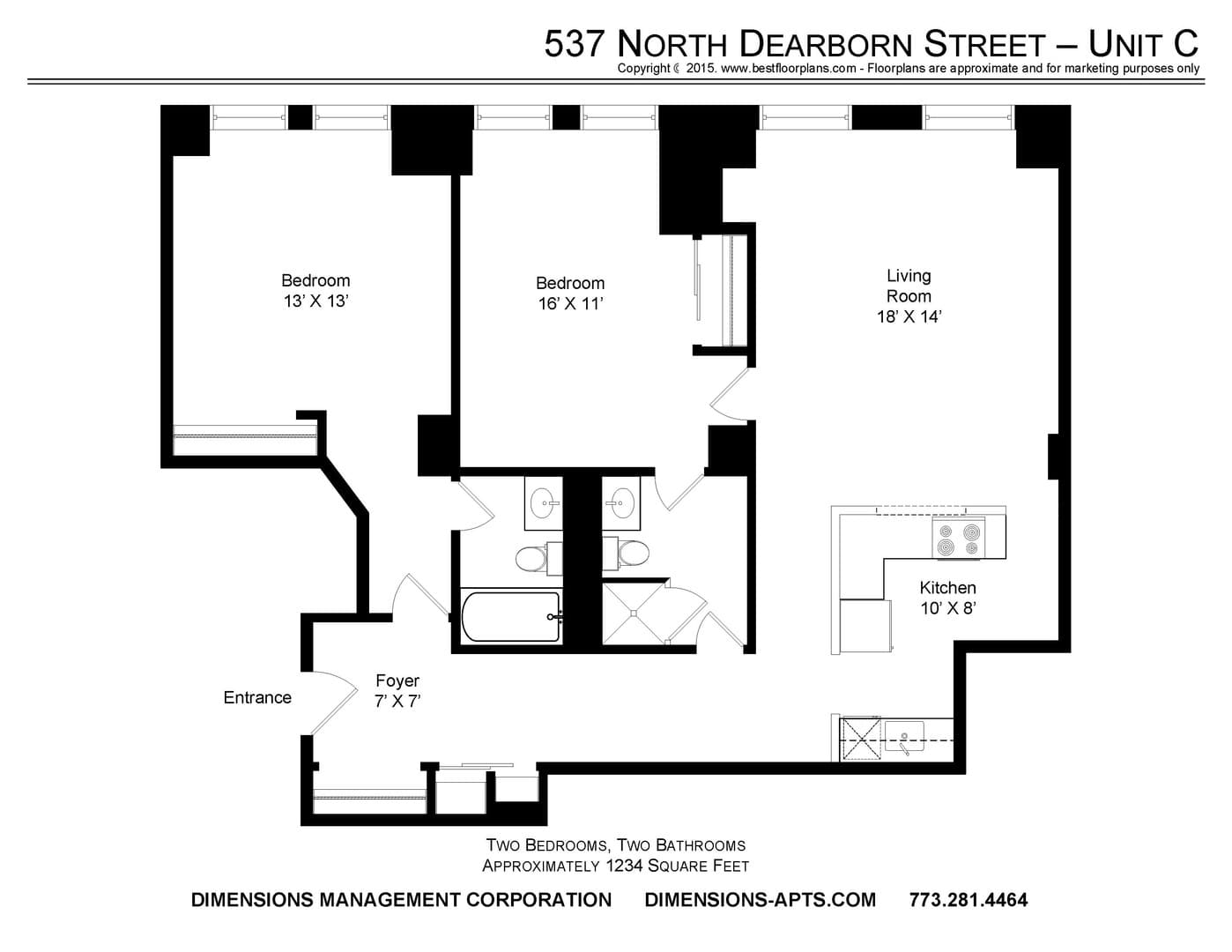 Chicago Apartment: 537 S. Dearborn