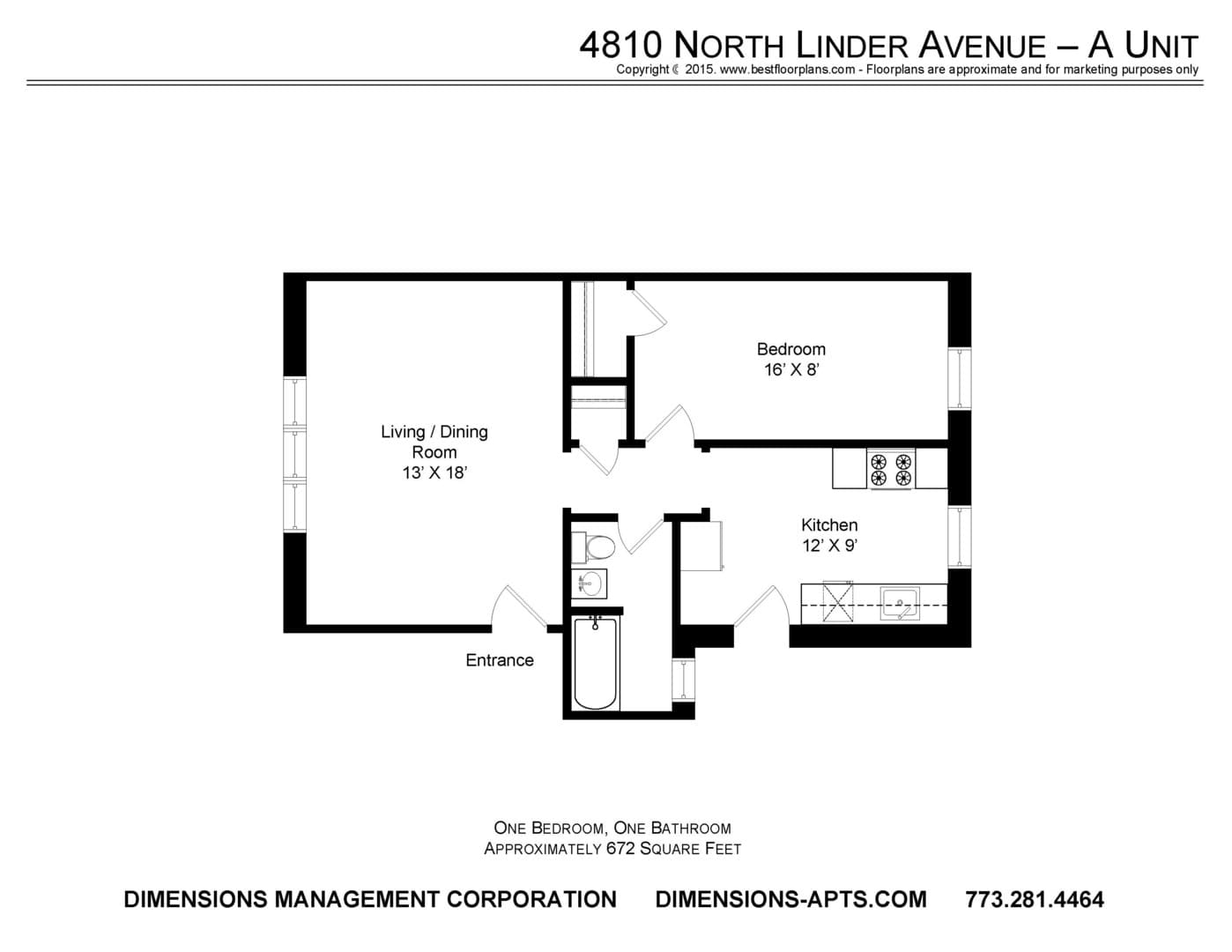 Chicago Apartment: 4804-16 N. Linder /5502 W. Lawrence