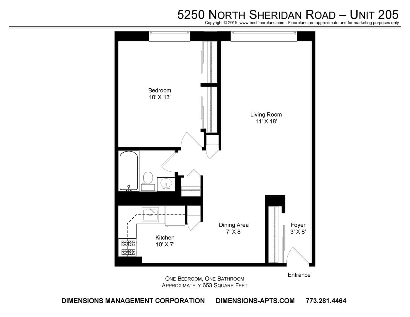 Chicago Apartment: 5250 N. Sheridan Road