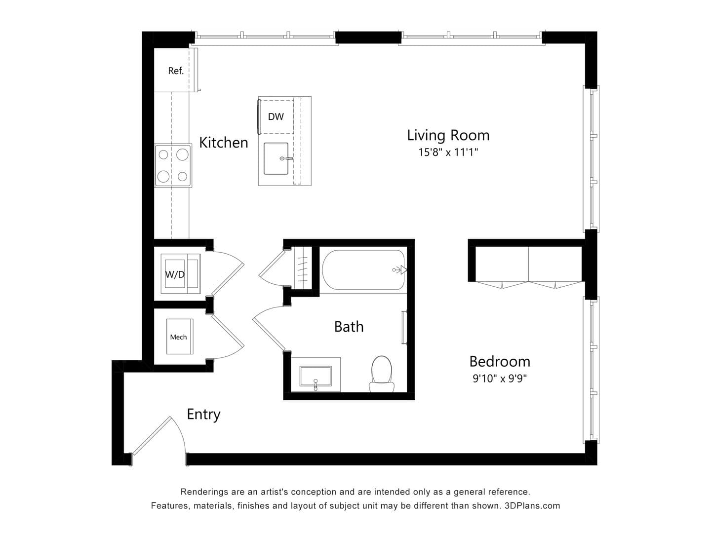 Norwalk Apartment: 1 Cemetery Street