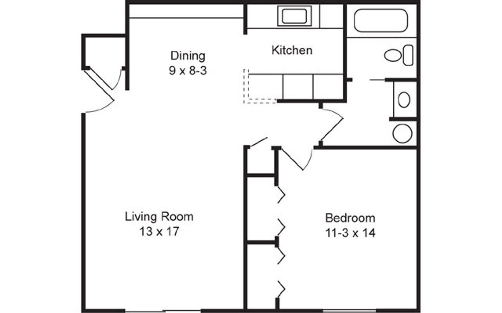 Menomonee Falls Apartment: N83 W13696 Fond du Lac Ave