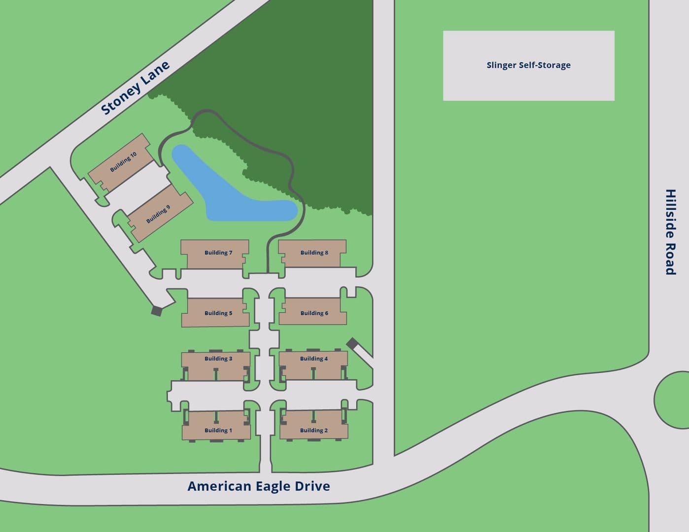 Slinger Apartment: 2002 American Eagle Drive