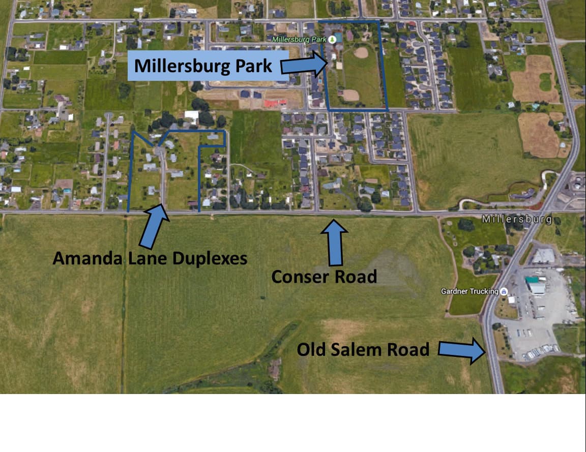 Millersburg Apartment: 4140-4447 Amanda Lane NE, 2809-2819 Conser Rd NE, 2836-2846 Toni St. NE