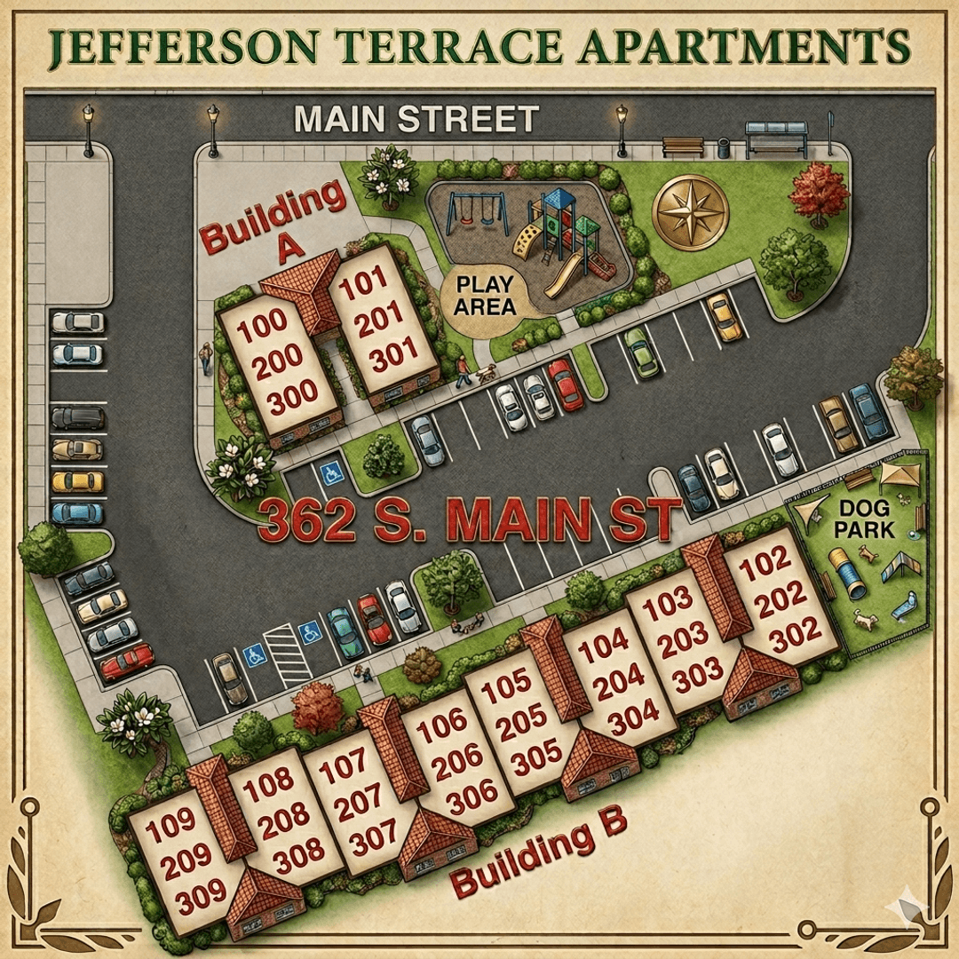 Jefferson Apartment: 362 South Main St.