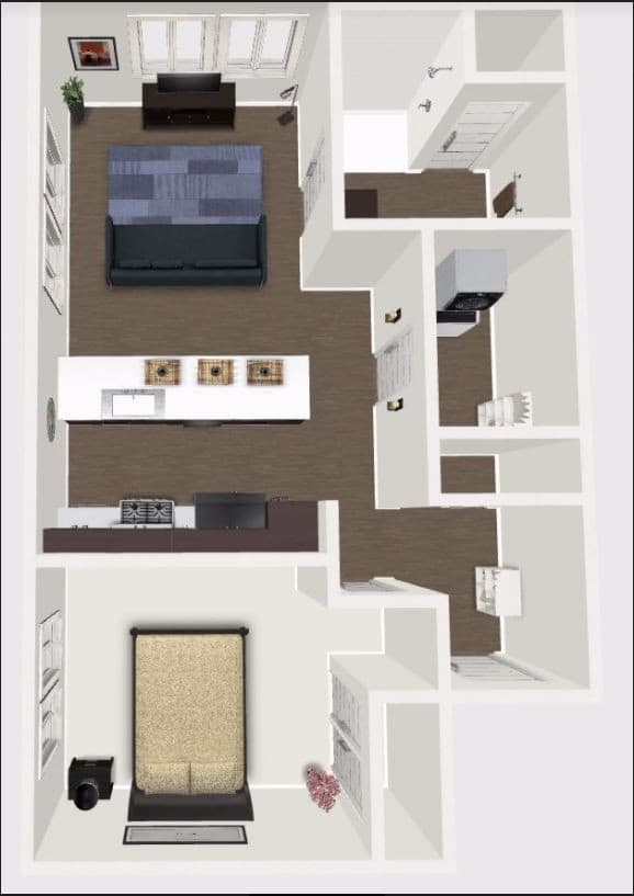 Waterloo Apartment: 21 W Jefferson Street