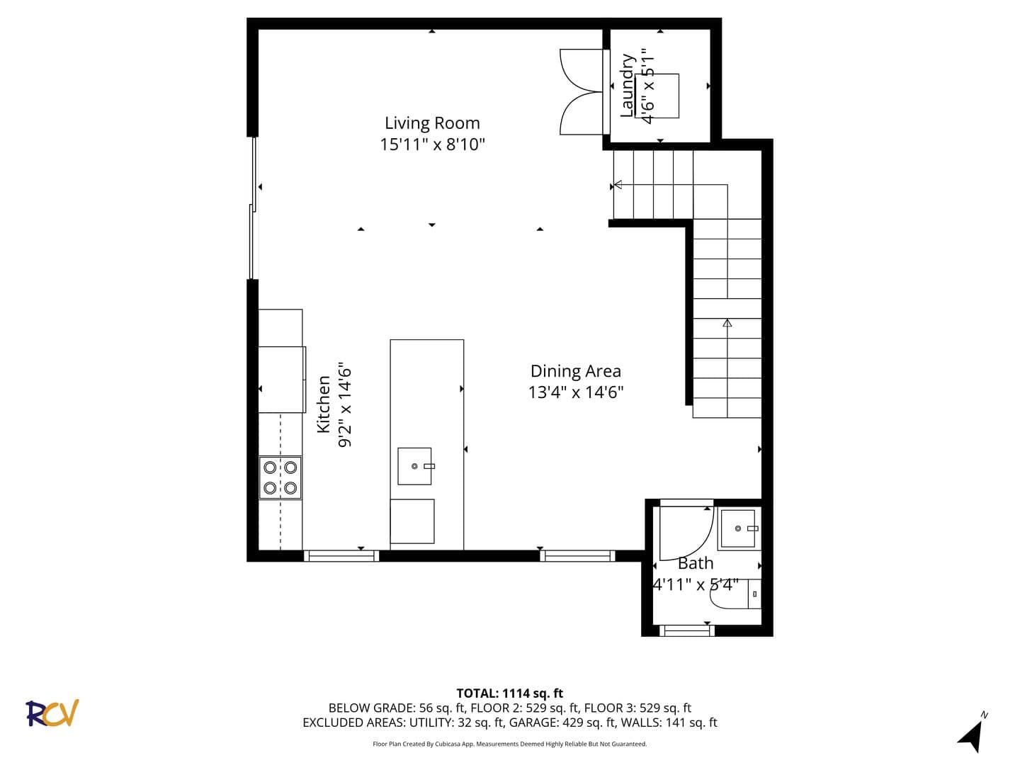 Garner Apartment: 895 W 8th St