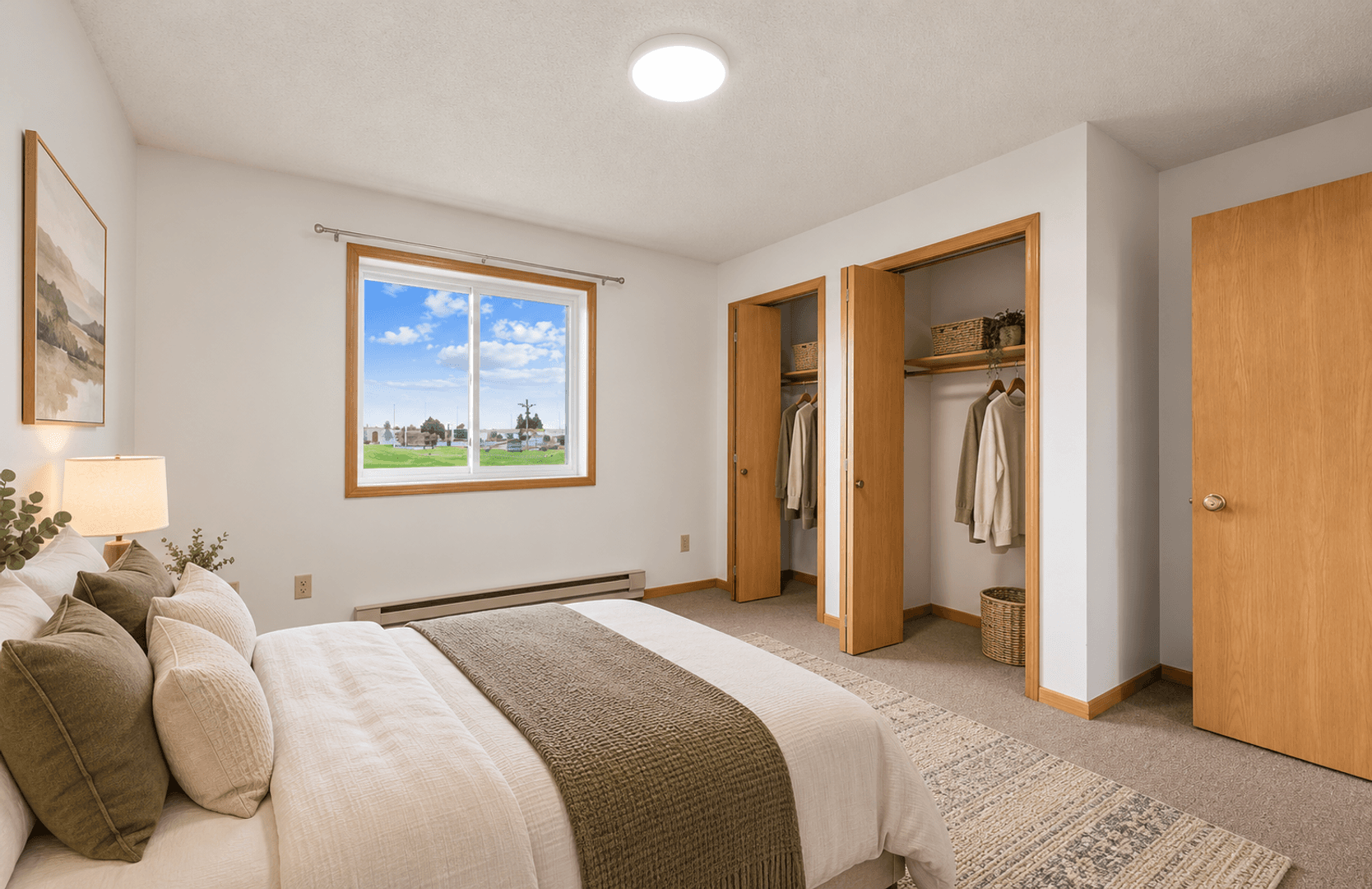 Calmar Apartment: 100 College View Dr