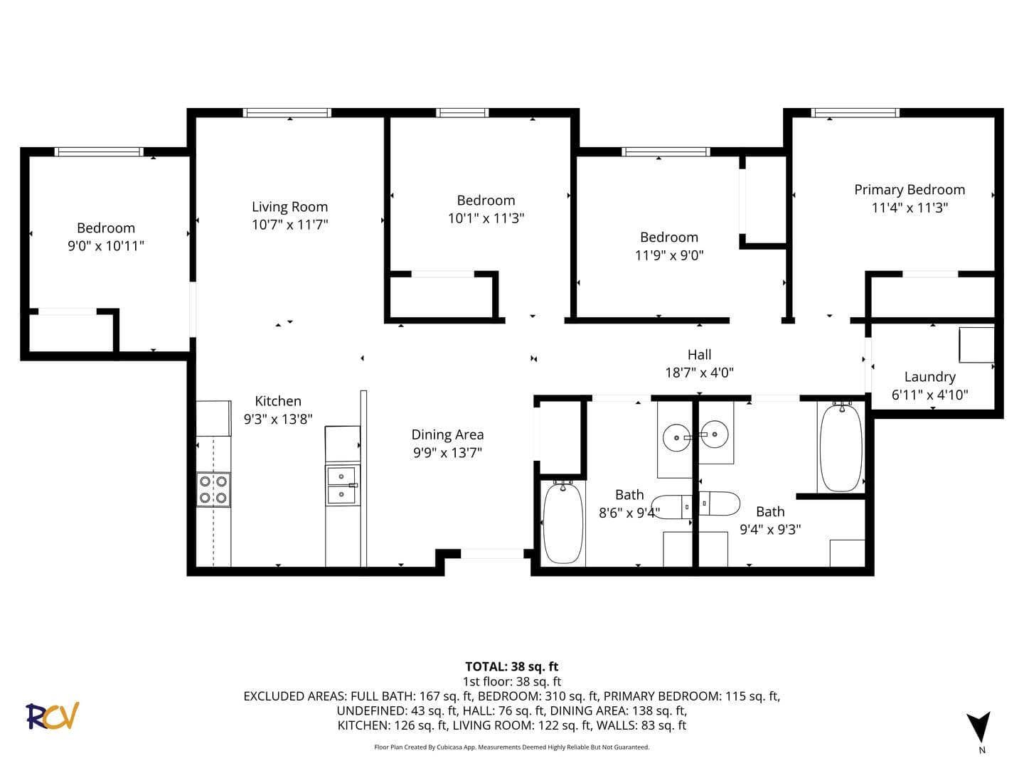 Cedar Falls Apartment: 2119 College Street