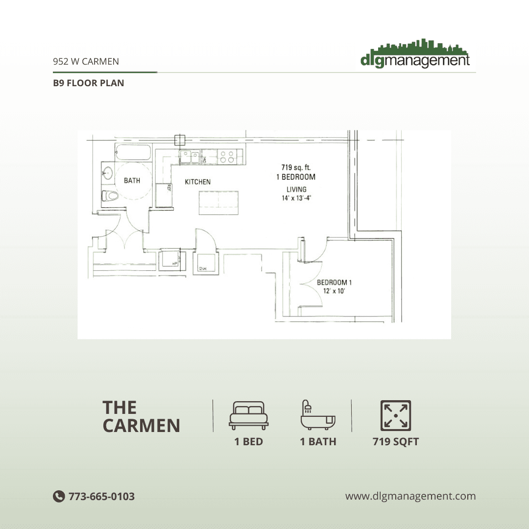Chicago Apartment: 952 W. Carmen Ave.