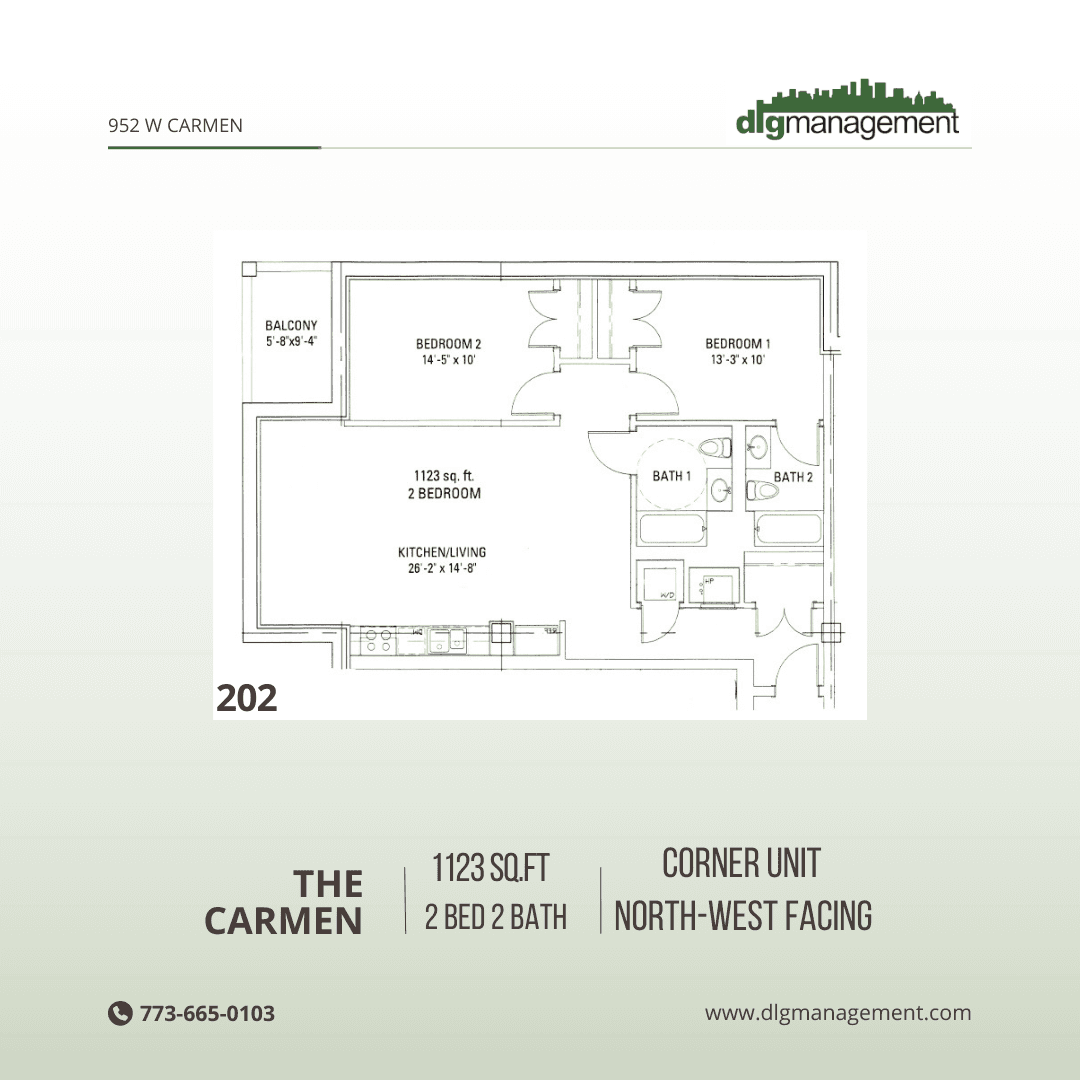 Chicago Apartment: 952 W. Carmen Ave.
