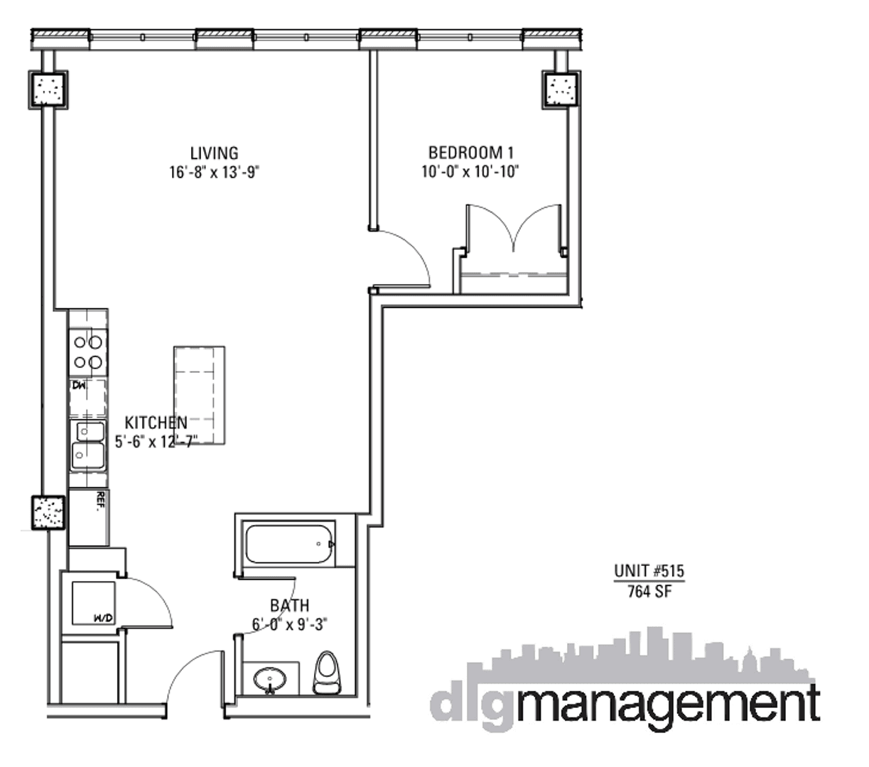 Chicago Apartment: 3817 - 45 N. BROADWAY ST