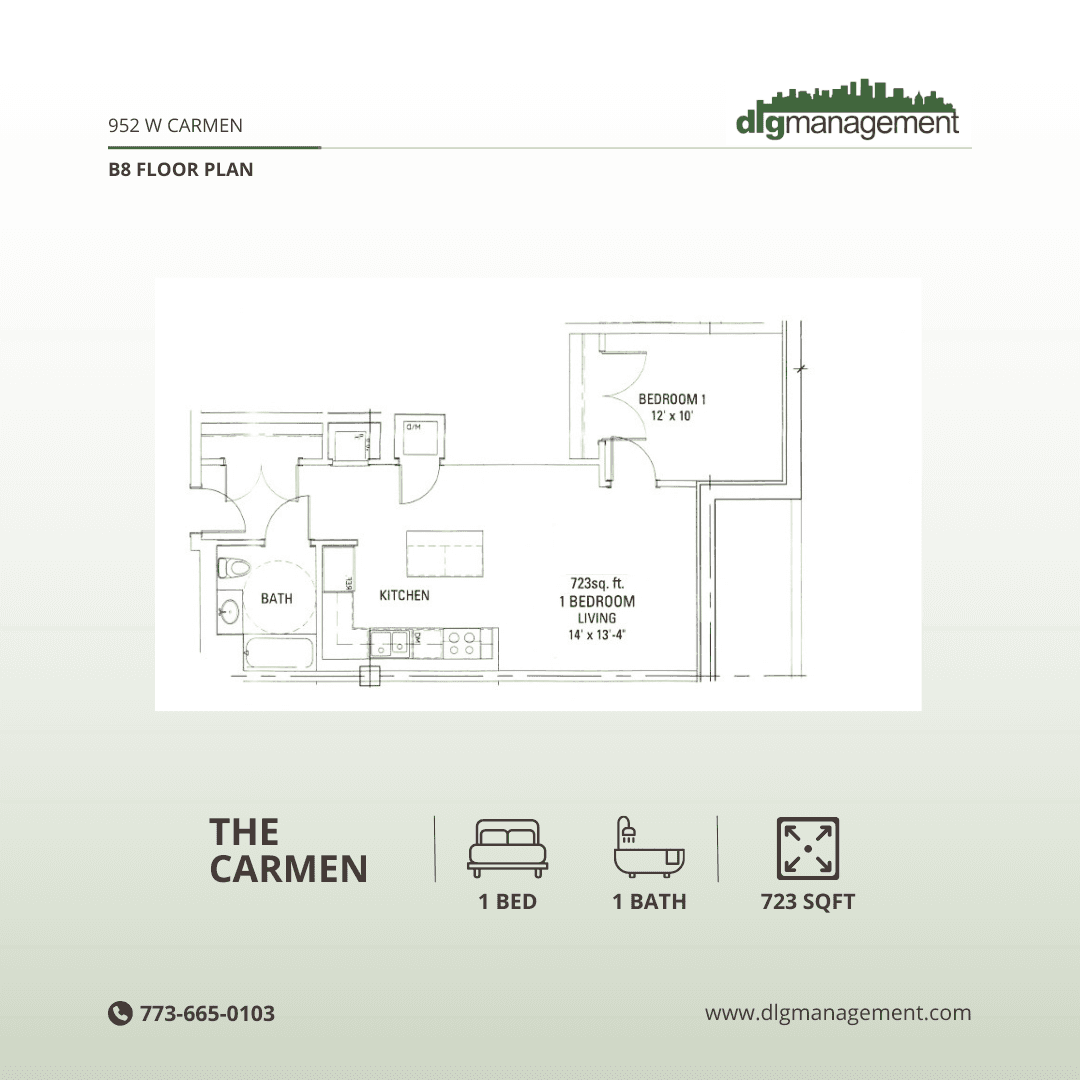 Chicago Apartment: 952 W. Carmen Ave.