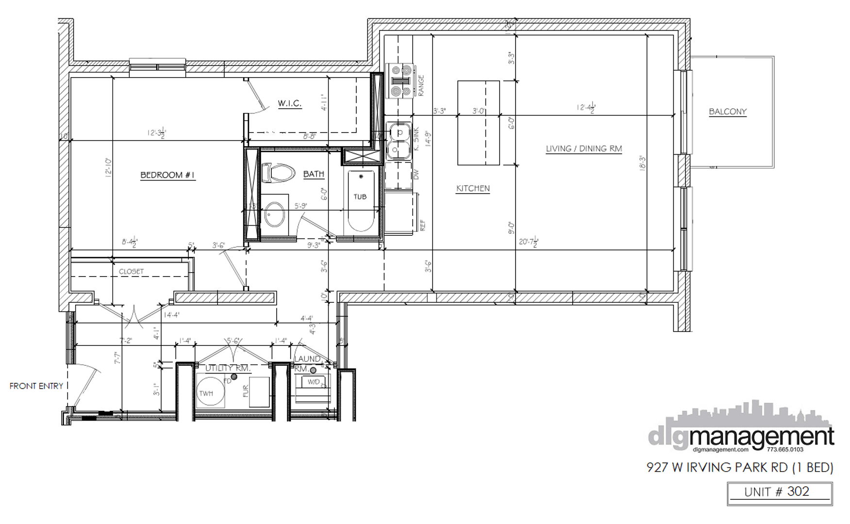 Chicago Apartment: 927 W. Irving Park