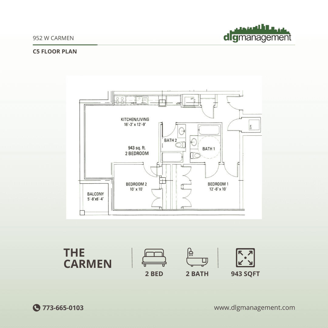 Chicago Apartment: 952 W. Carmen Ave.