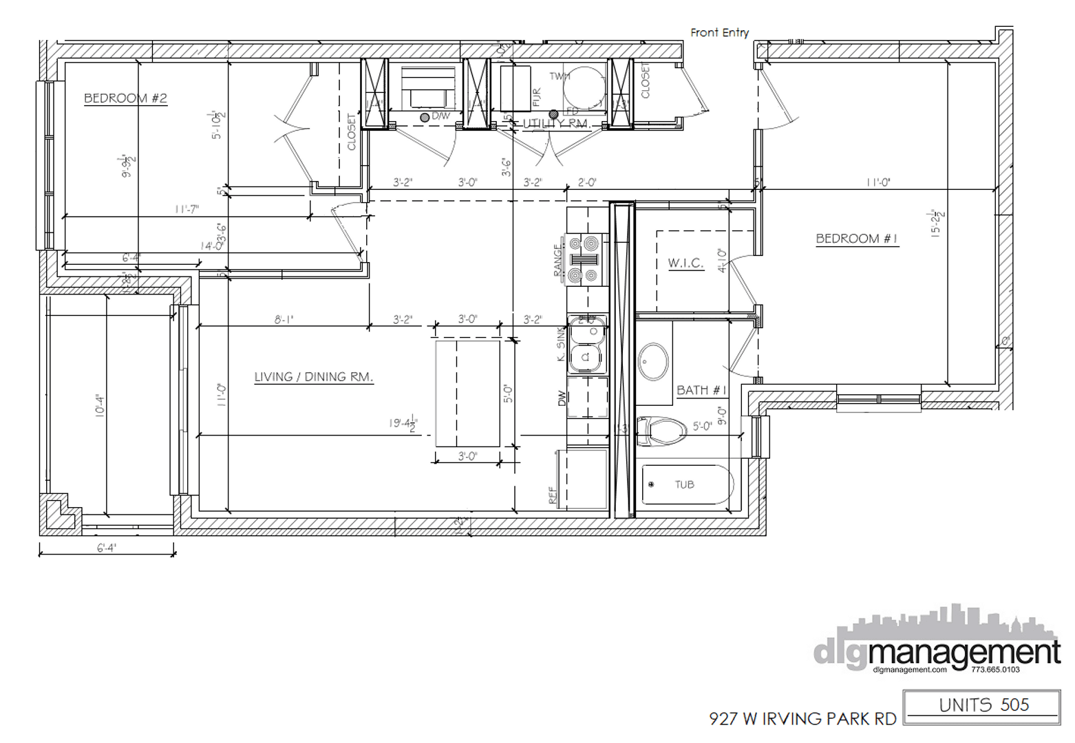 Chicago Apartment: 927 W. Irving Park