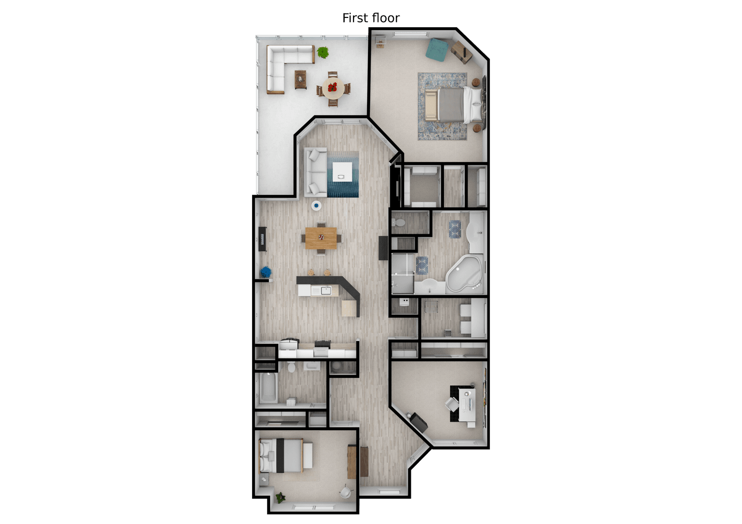 St. Augustine Apartment: 213 Cantabria Way