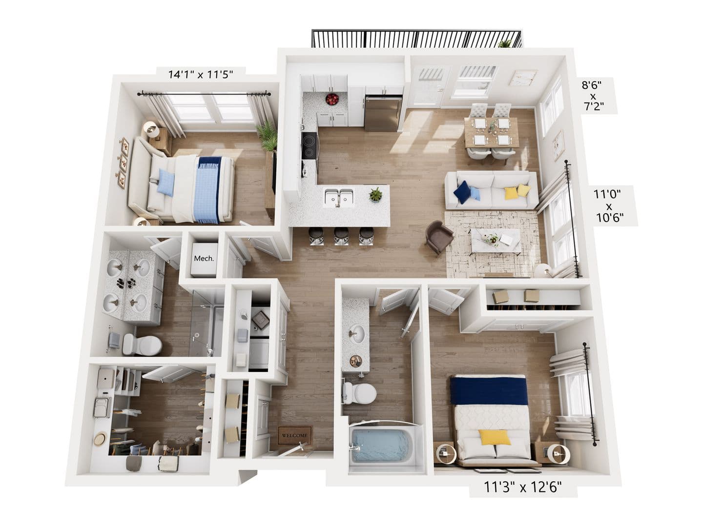 St. Augustine Apartment: 190 Dream World Drive