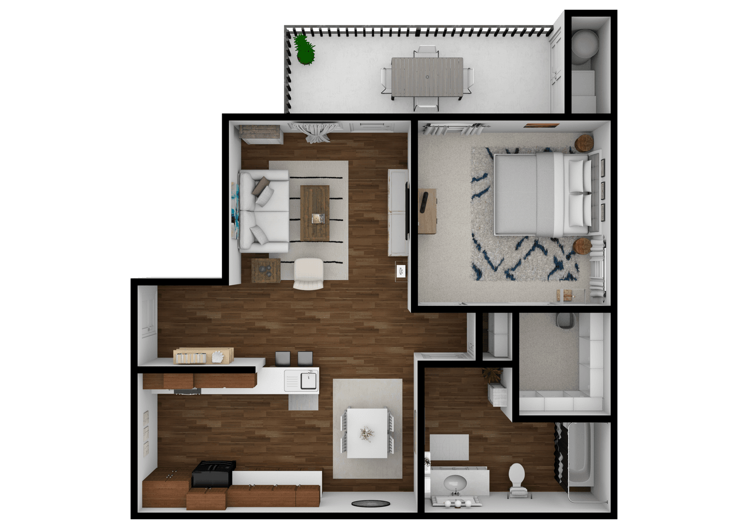 Memphis Apartment: 7885 Silver Spur Circle North