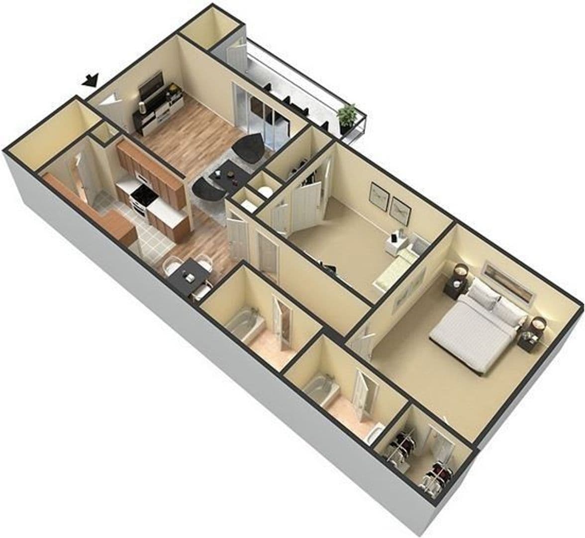 Jackson Apartment: 51 Northtown Drive