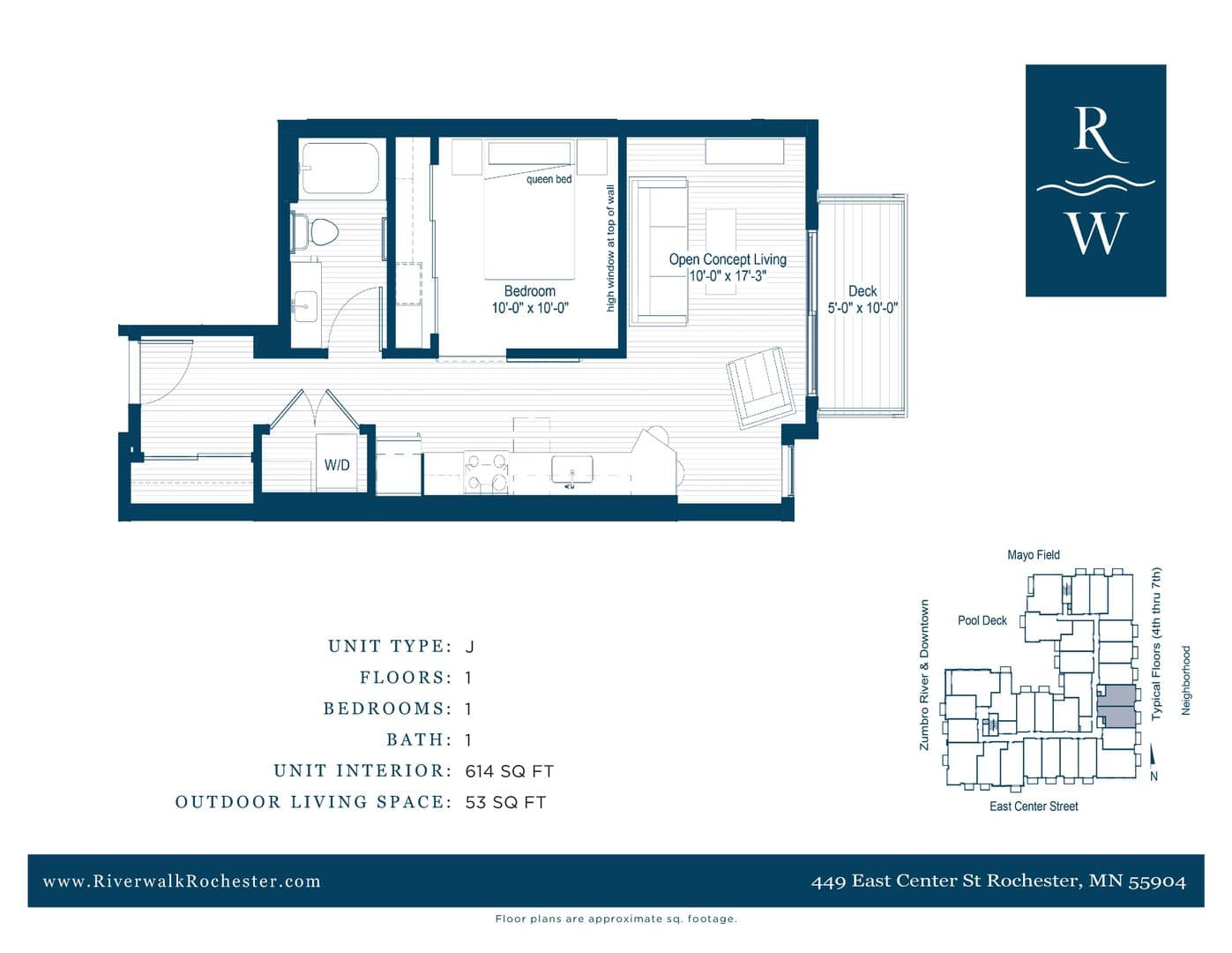Rochester Apartment: 449 E Center Street