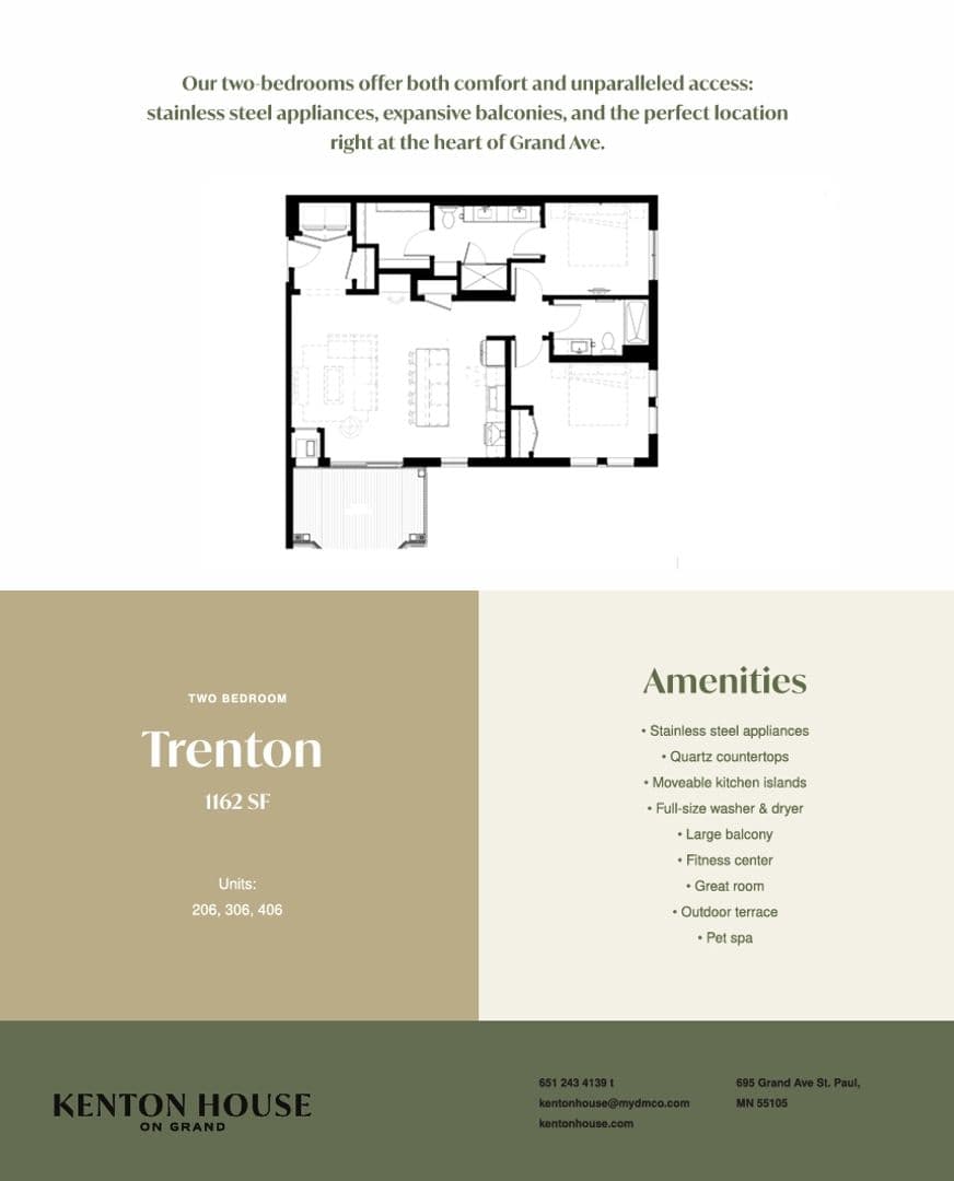 St. Paul Apartment: 695 Grand Ave