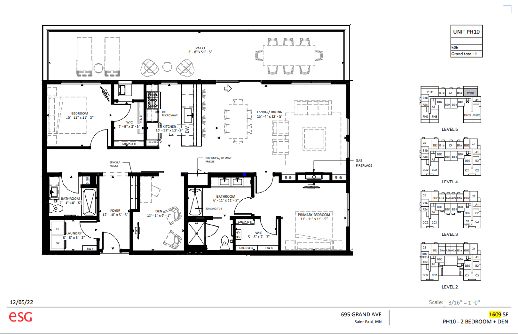 St. Paul Apartment: 695 Grand Ave