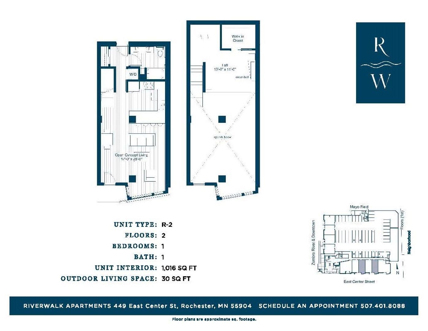 Rochester Apartment: 449 E Center Street
