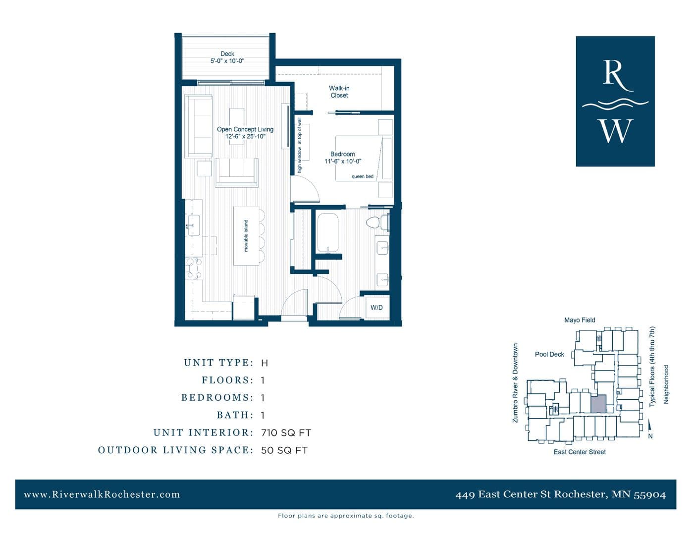 Rochester Apartment: 449 E Center Street